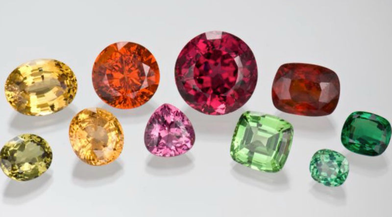 Colored stone trend in engagement rings