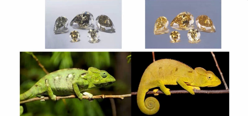 Chameleon diamonds