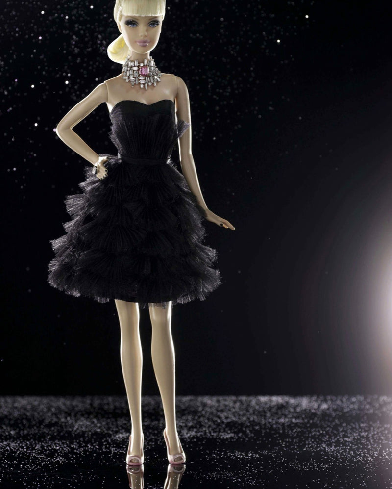 Barbie wears diamonds