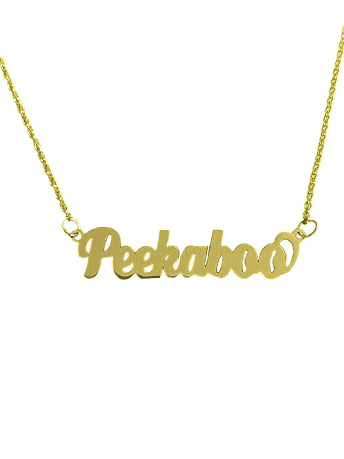 PEEKABOO NECKLACE