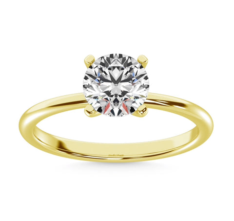 SOLITAIRE DIAMOND ENGAGEMENT RING