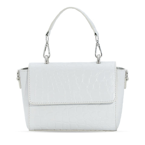 GOLD AND CERAMIC  BLACK DIAMOND HANDLE HANDBAG