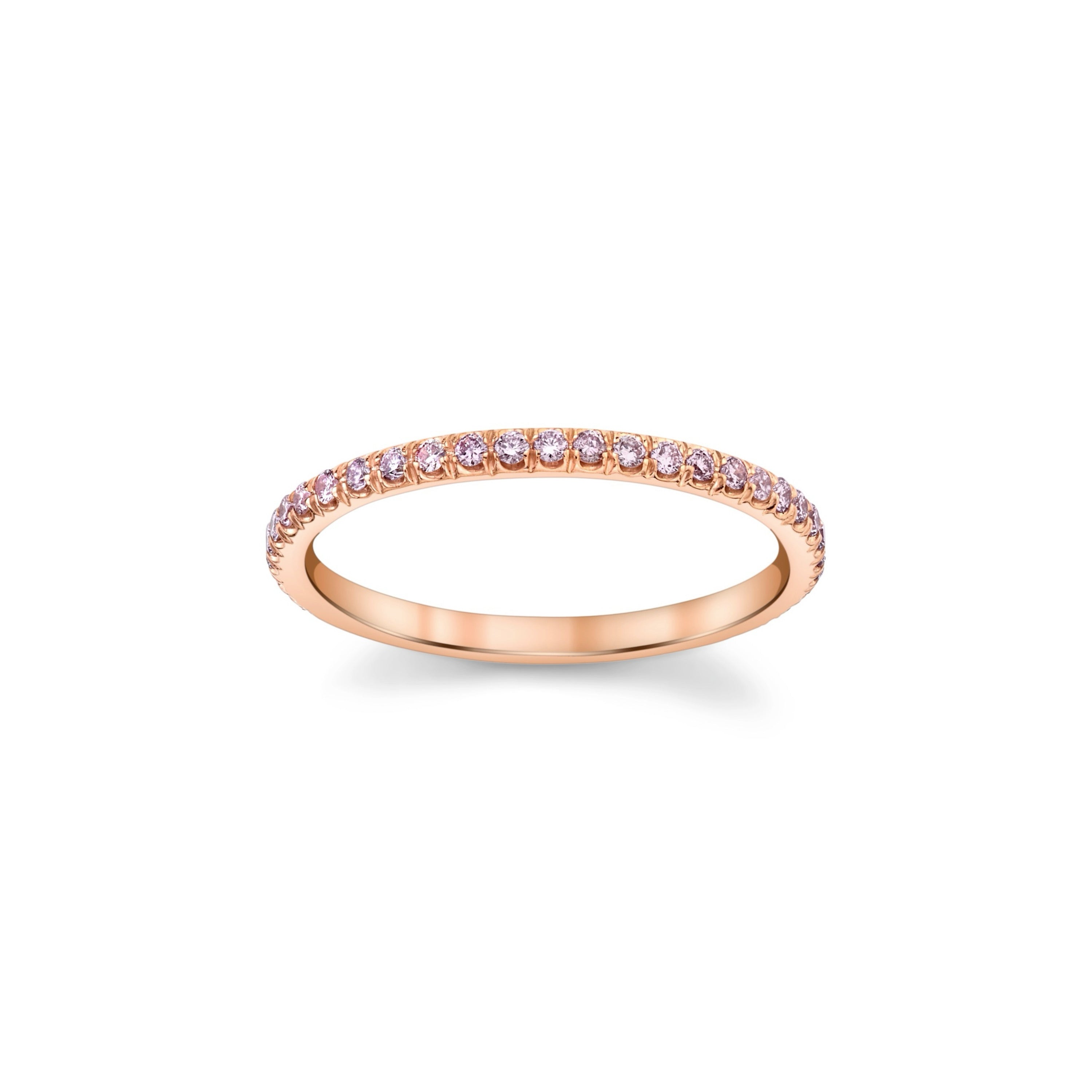 NATURAL PINK DIAMOND BAND