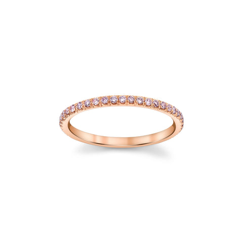 GOLD AND RHODIUM STRETCH RING