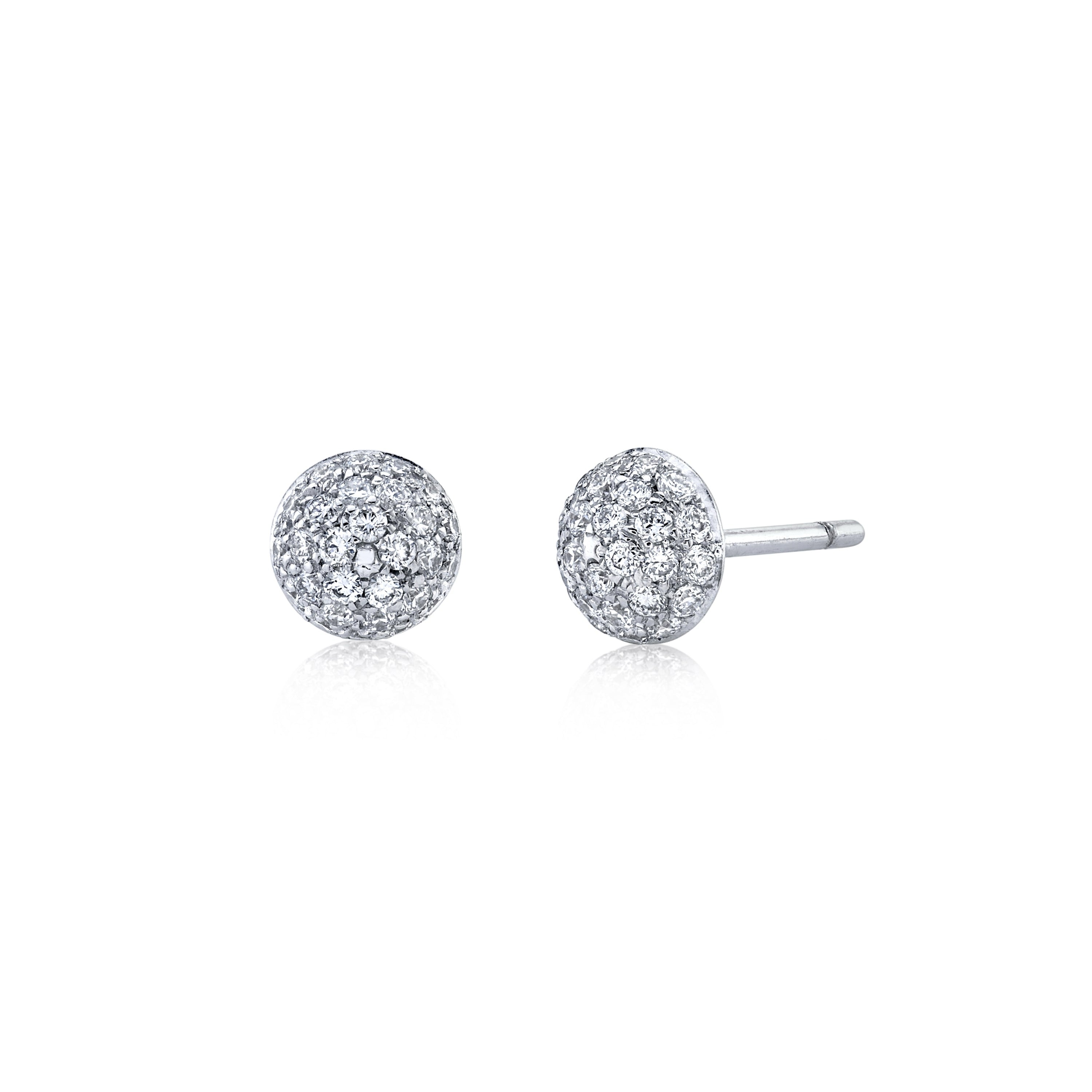 PINK DIAMOND DROPS EARRINGS